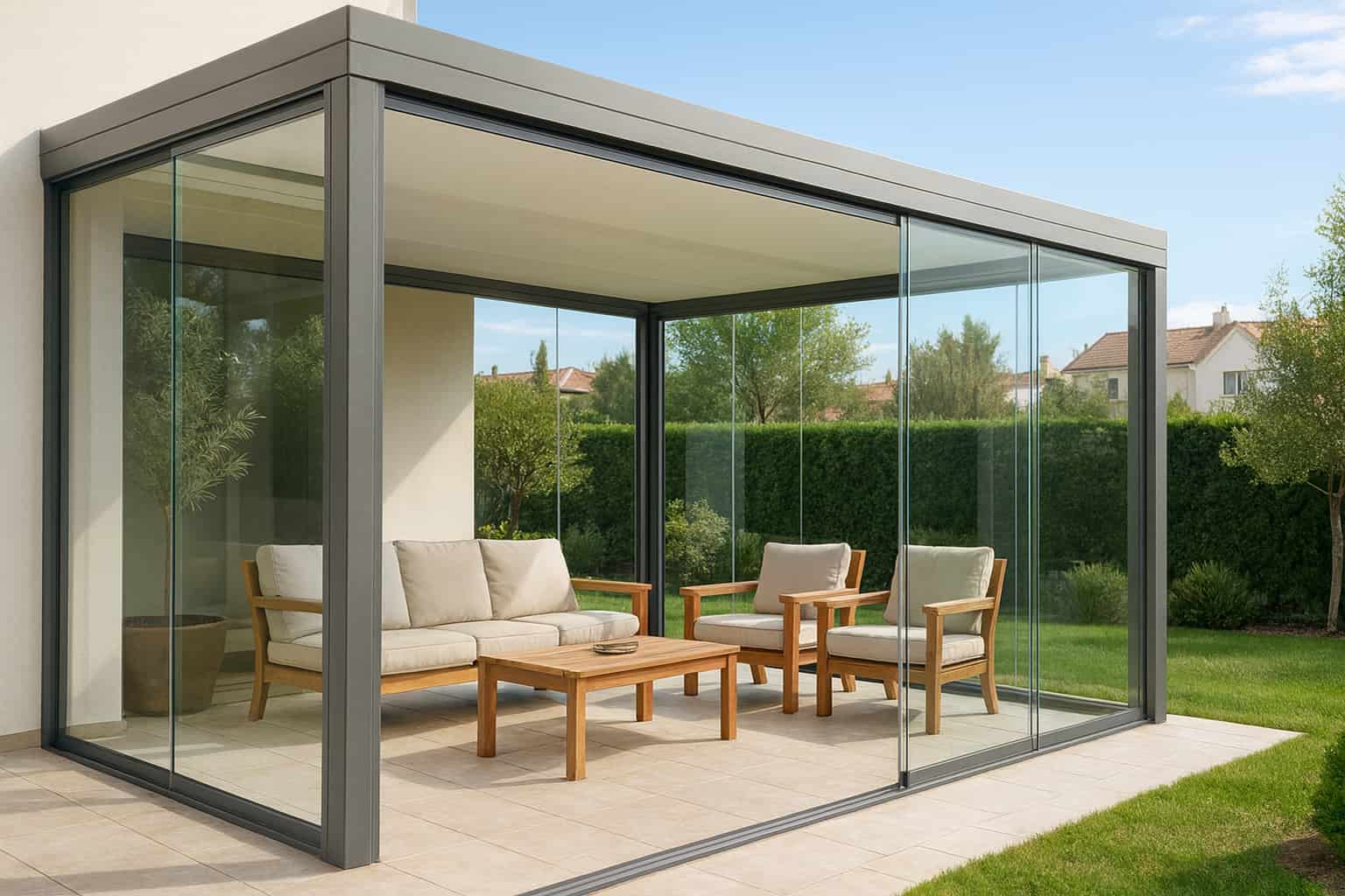 cerramientos cortinas de cristal zaragoza