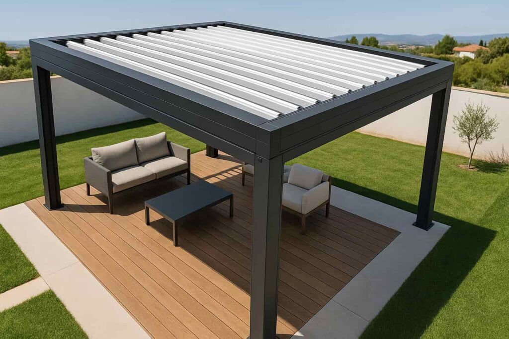 pérgola bioclimática en tres cantos | Supraglass