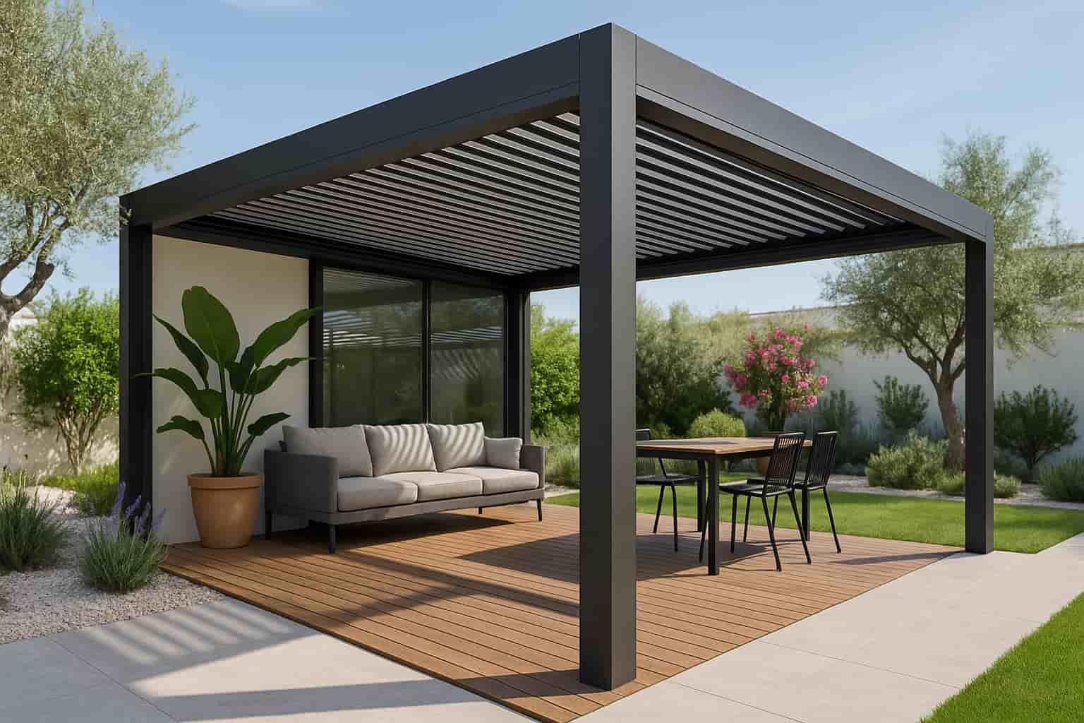 pérgola bioclimática tres cantos | Supraglasas