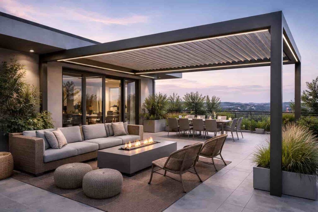 Las mejores pérgola terraza Colmenar Viejo con Supraglass