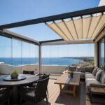 pérgola bioclimática retráctil Tres Cantos