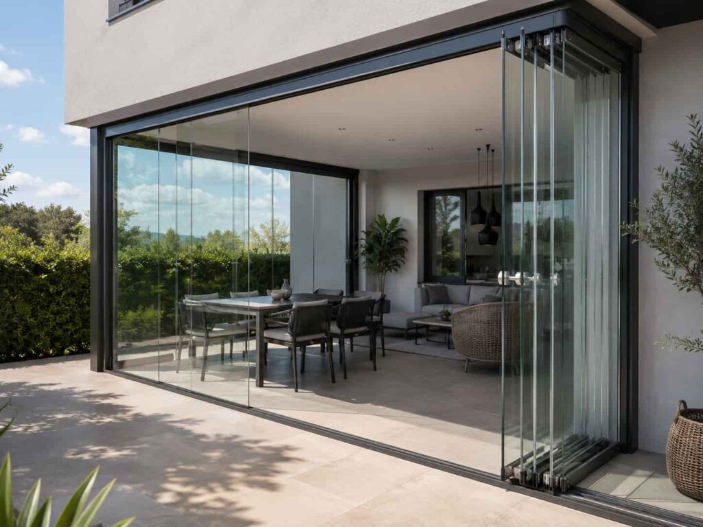 cerramiento terraza cristal abatible colmenar viejo